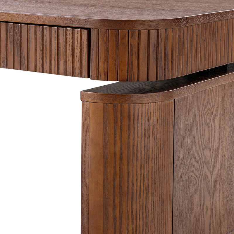 Matilde Electric Standing Coffee Table Desk with Storage - Image 20