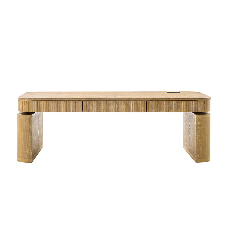Matilde Electric Standing Coffee Table Desk with Storage - Image 6