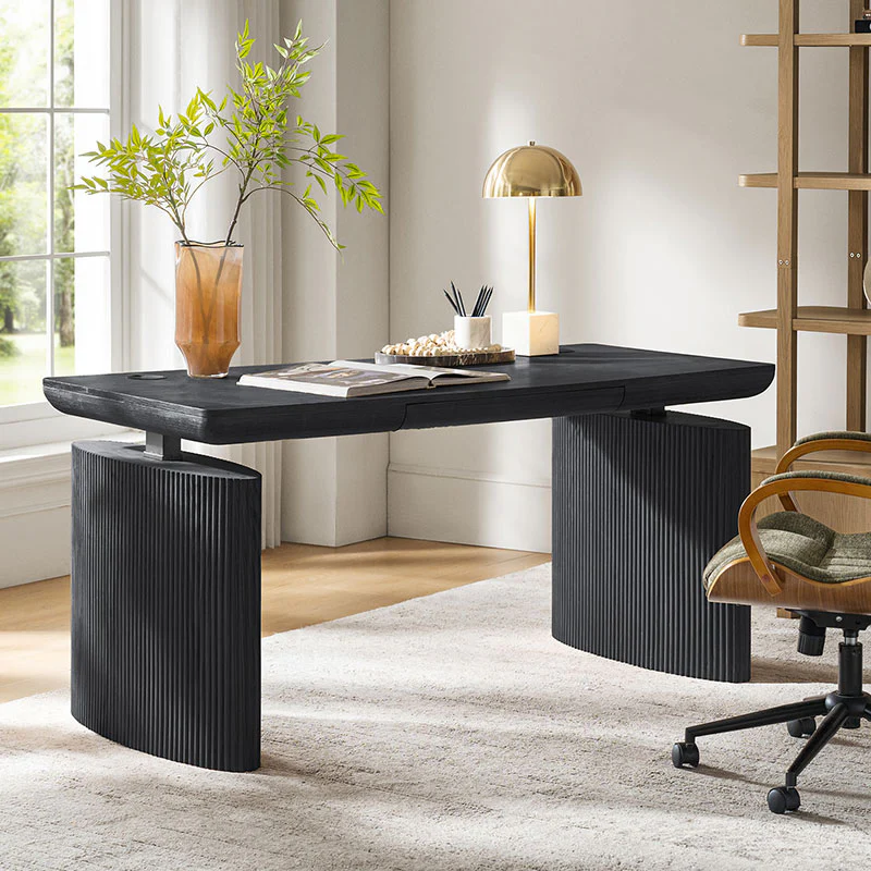 Elena Fluted  Adjustable Standing Desk - Image 11