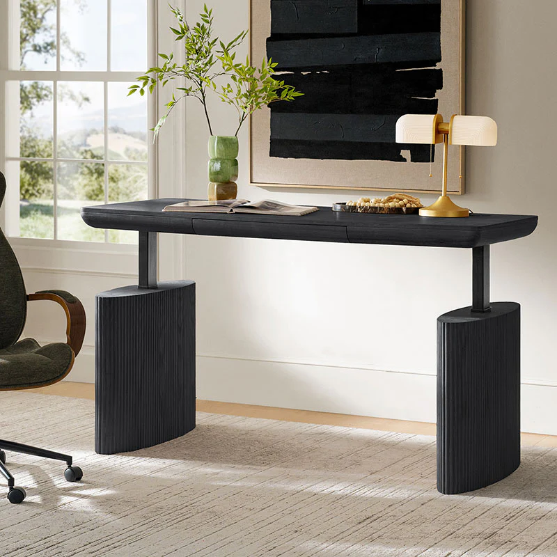 Elena Fluted  Adjustable Standing Desk - Image 12