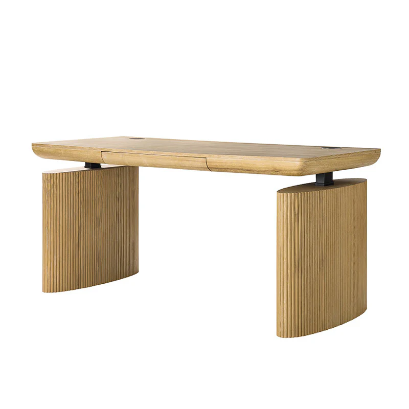 Elena Fluted  Adjustable Standing Desk - Image 6