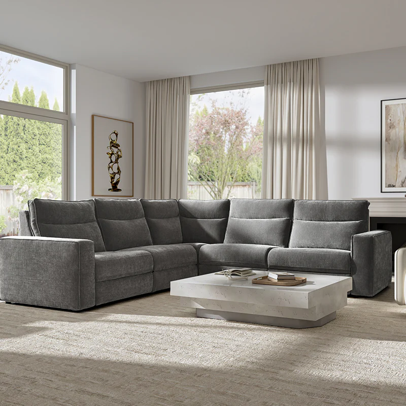EliteNest Smart Modular Sofa Easy Assembly with Power Recliners - Image 50
