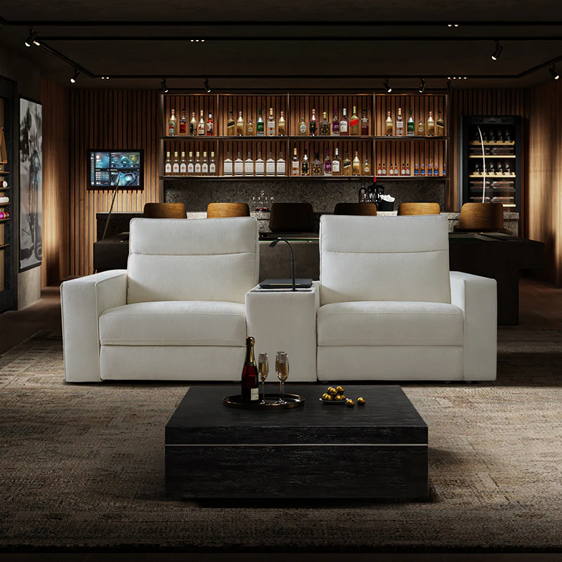 EliteNest Smart Reclining Theater Sofa with Speaker - Image 14