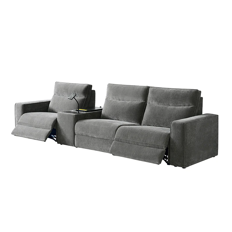 EliteNest Smart Reclining Theater Sofa with Speaker - Image 30