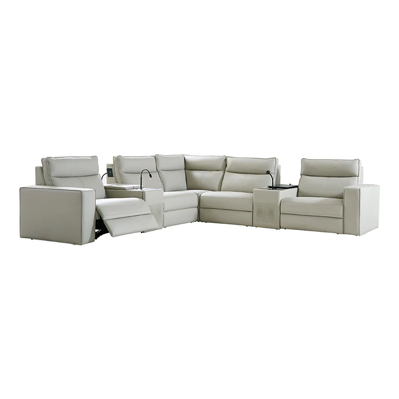 EliteNest Smart Reclining Theater Sofa with Speaker - Image 72