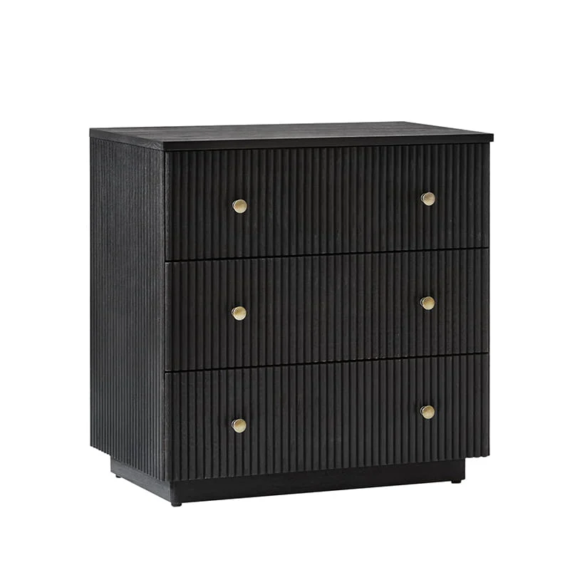 Camille Solid Wood End Table with Drawers - Image 16