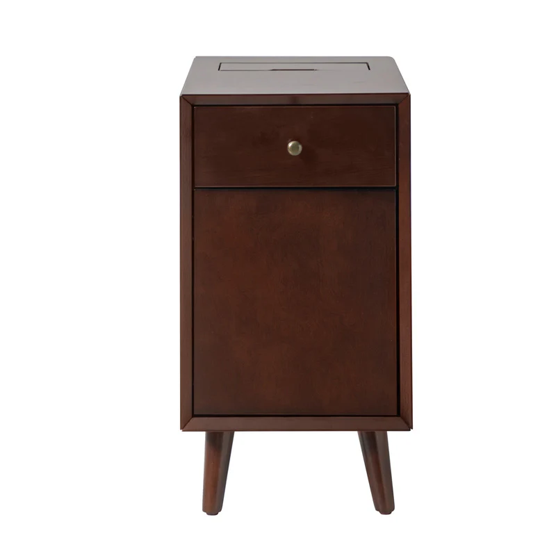 Vira End Table with Storage and Built-in Outlets(Optional Types) - Image 12
