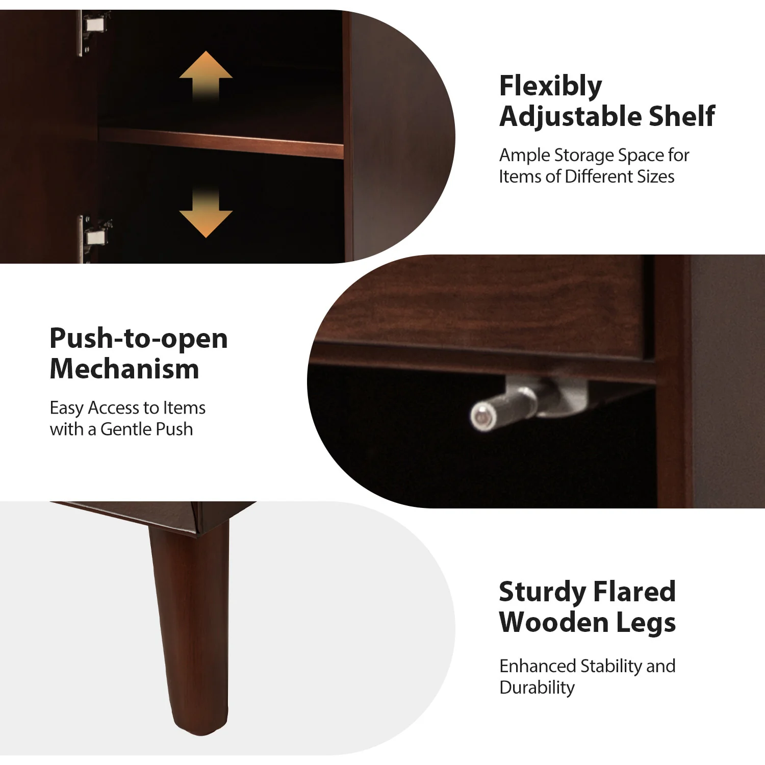 Vira End Table with Storage and Built-in Outlets(Optional Types) - Image 24