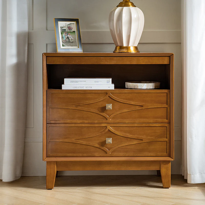 Josefa 3-Drawer End Table with Type-C and USB - Image 16