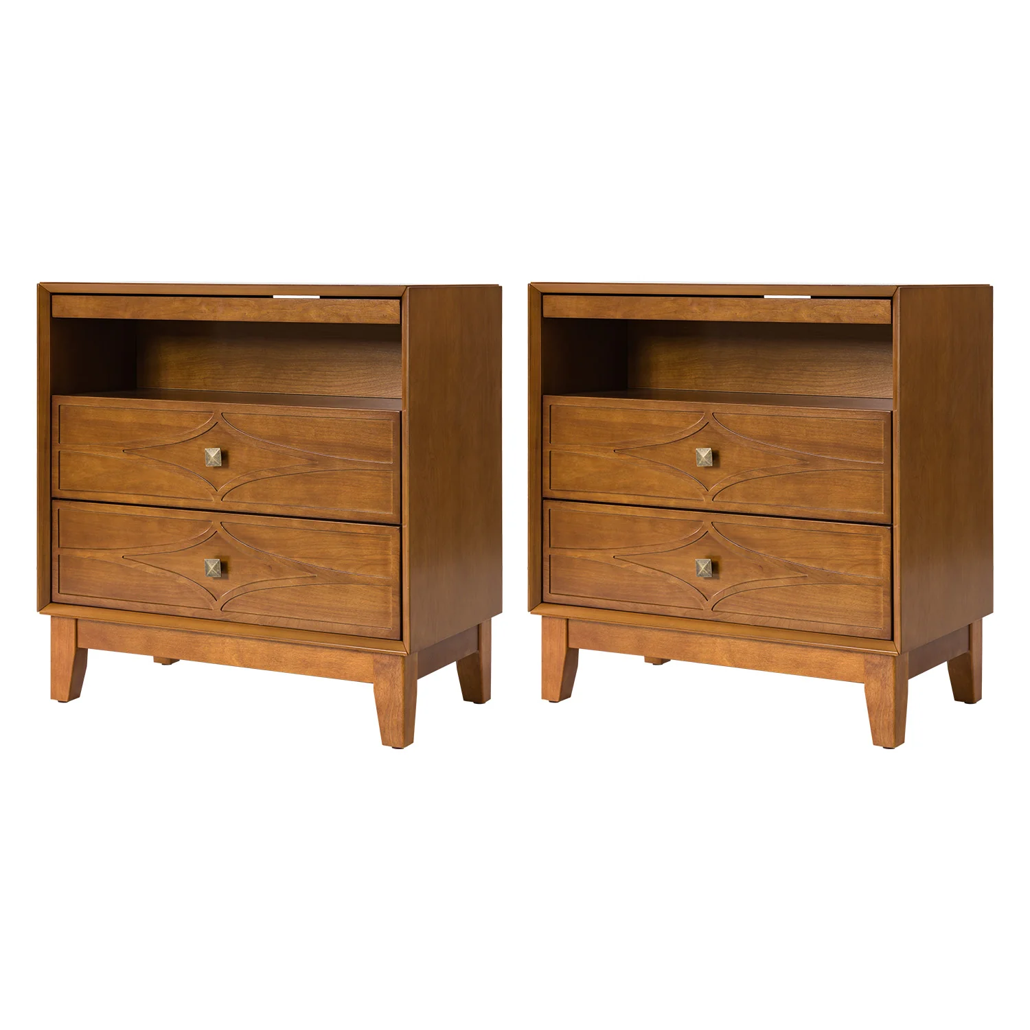 Josefa 3-Drawer End Table with Type-C and USB - Image 25