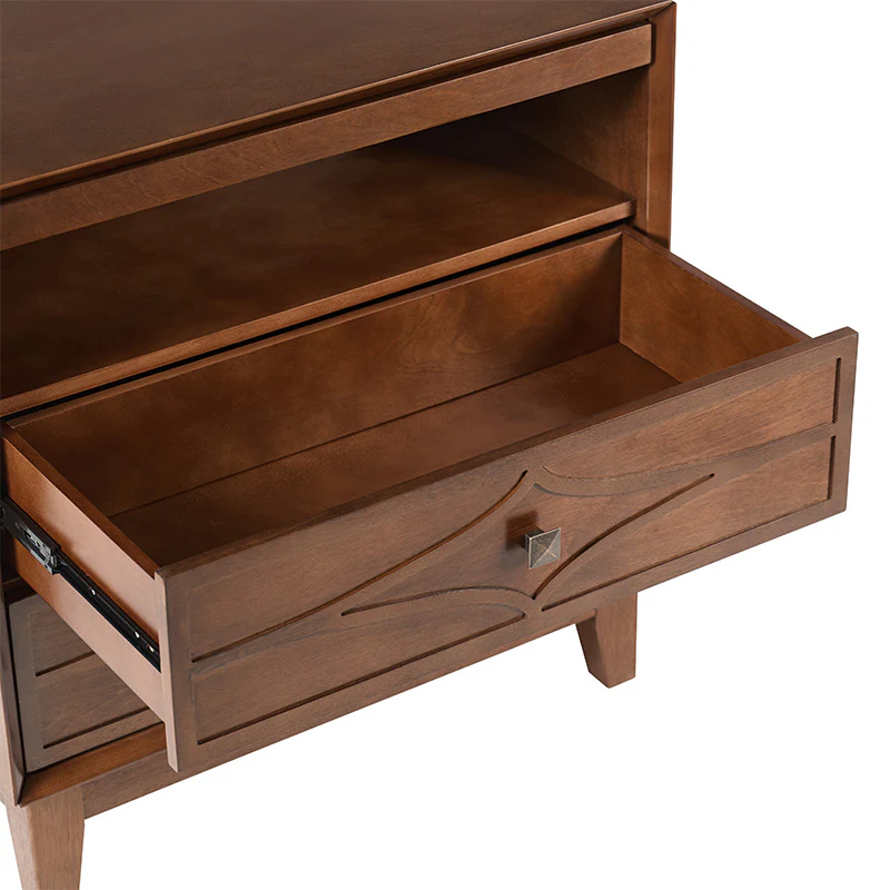 Josefa 3-Drawer End Table with Type-C and USB - Image 5