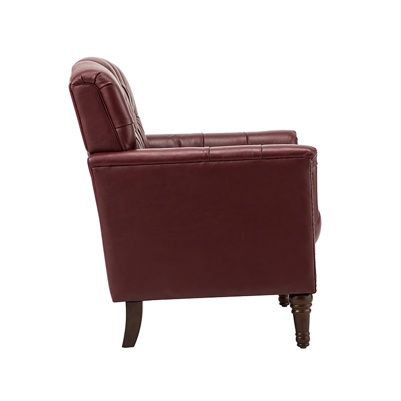 Enrique Genuine Leather Armchair - Image 22