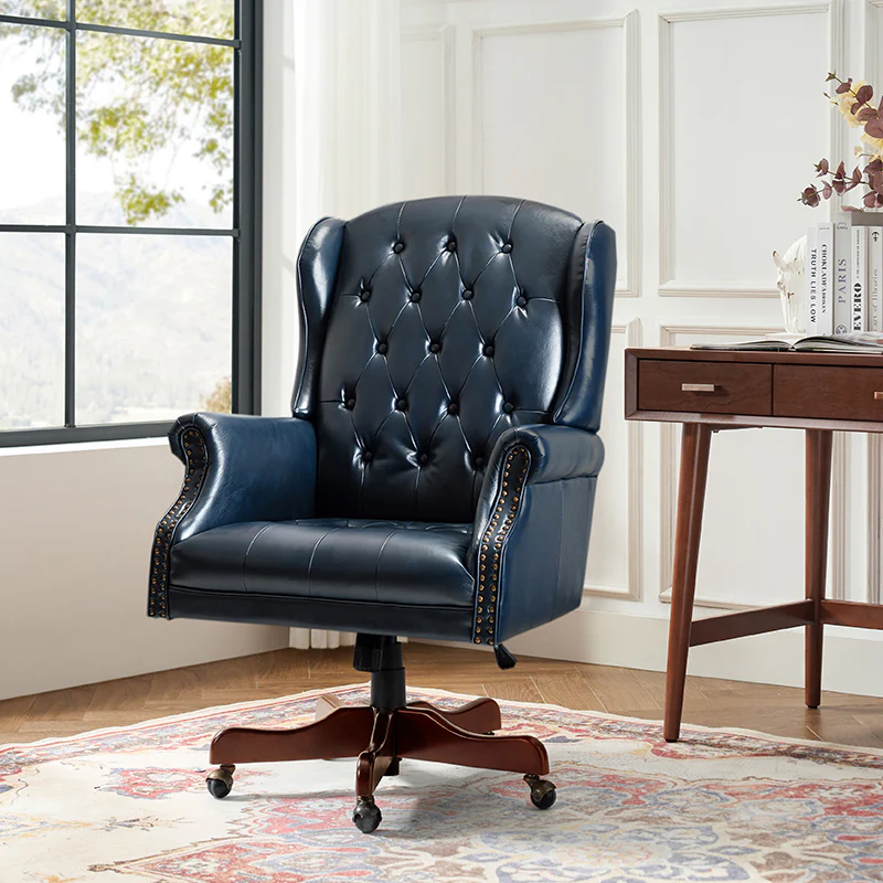 Esteban Vegan Leather Executive Office Chair - Image 17