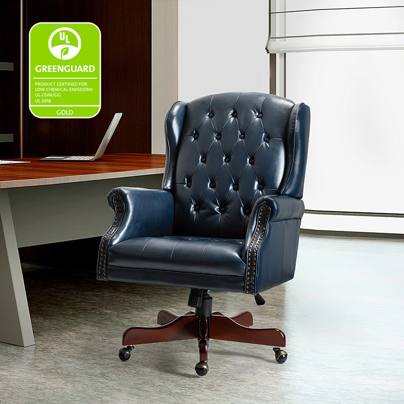 Esteban Vegan Leather Executive Office Chair - Image 18
