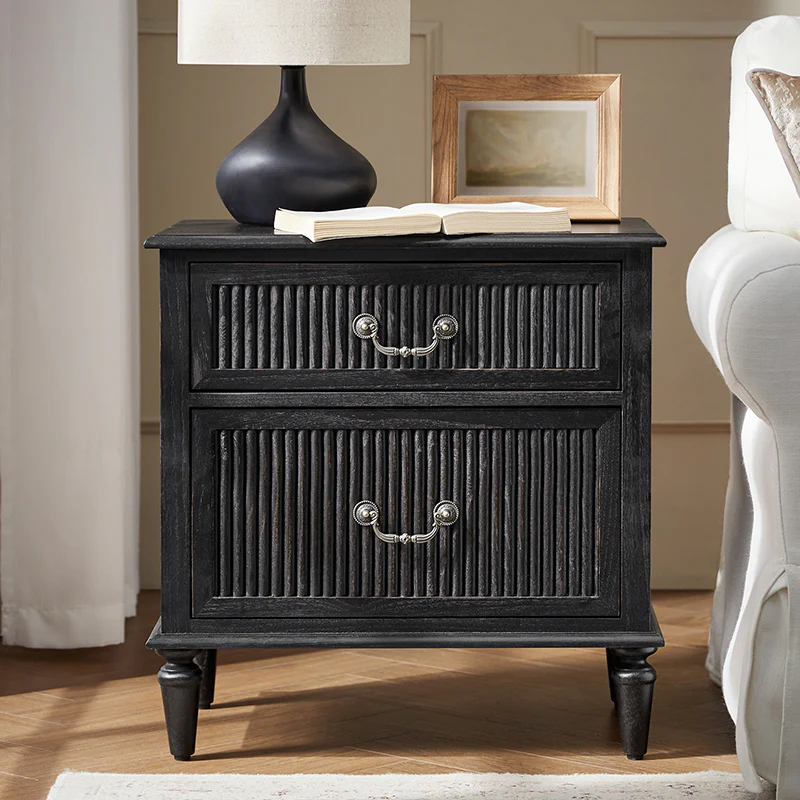 Farmhouse Solid Wood End Table (Optional Types) - Image 17