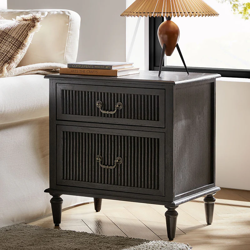 Farmhouse Solid Wood End Table (Optional Types) - Image 18