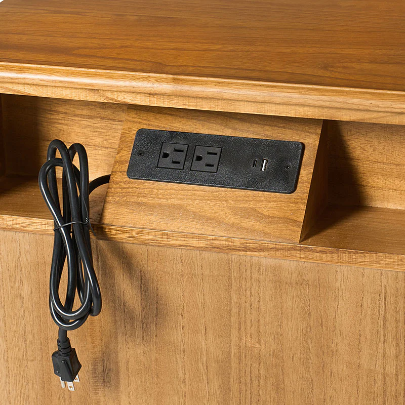 Farmhouse Solid Wood End Table (Optional Types) - Image 29