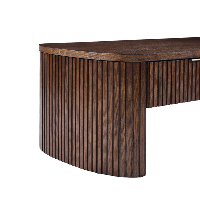 Filipo Modern Fluted Coffee Table with Drawers - Image 15
