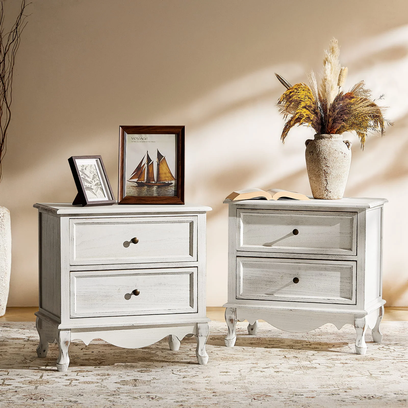 Galatea 24"Tall 2 - Drawer End Table Chest(Optional Types) - Image 35