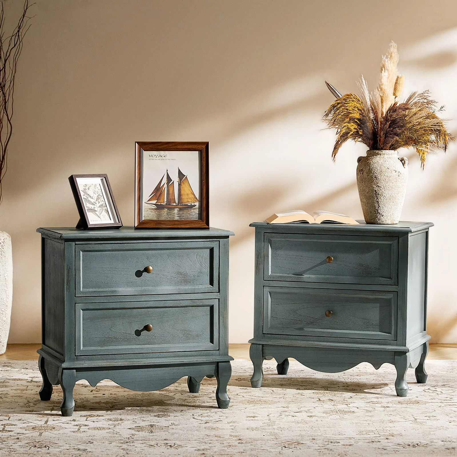 Galatea 24"Tall 2 - Drawer End Table Chest(Optional Types) - Image 41