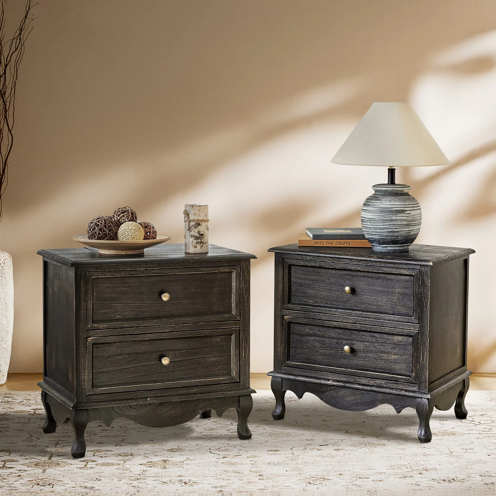 Galatea 24"Tall 2 - Drawer End Table Chest(Optional Types) - Image 47