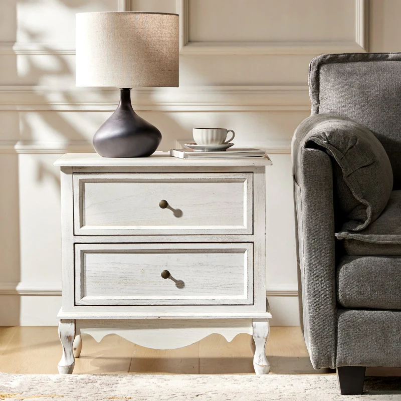 Galatea 24"Tall 2 - Drawer End Table Chest(Optional Types) - Image 8