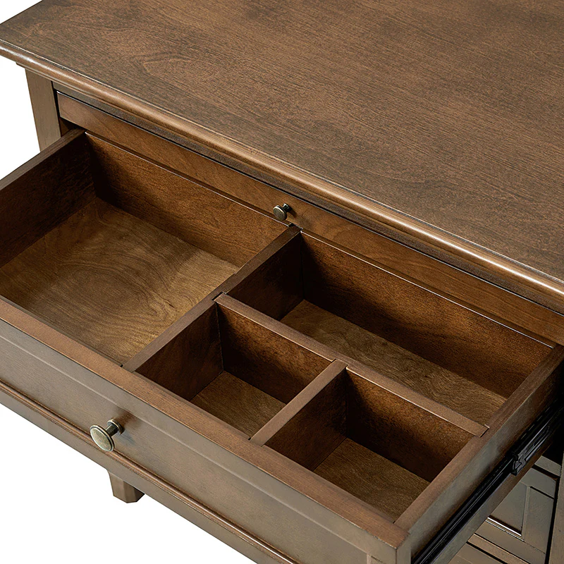 Galatea 3 - Drawer End Table with Built-In Outlets(Optional Types) - Image 14