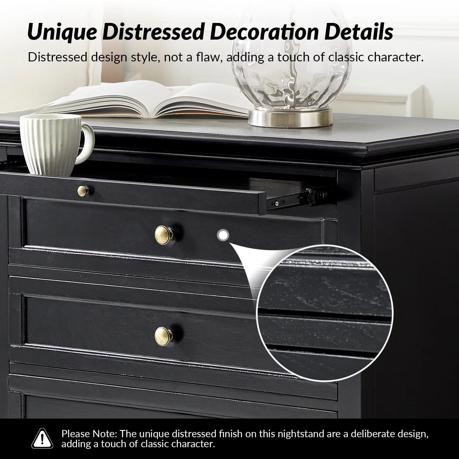 Galatea 3 - Drawer End Table with Built-In Outlets(Optional Types) - Image 51
