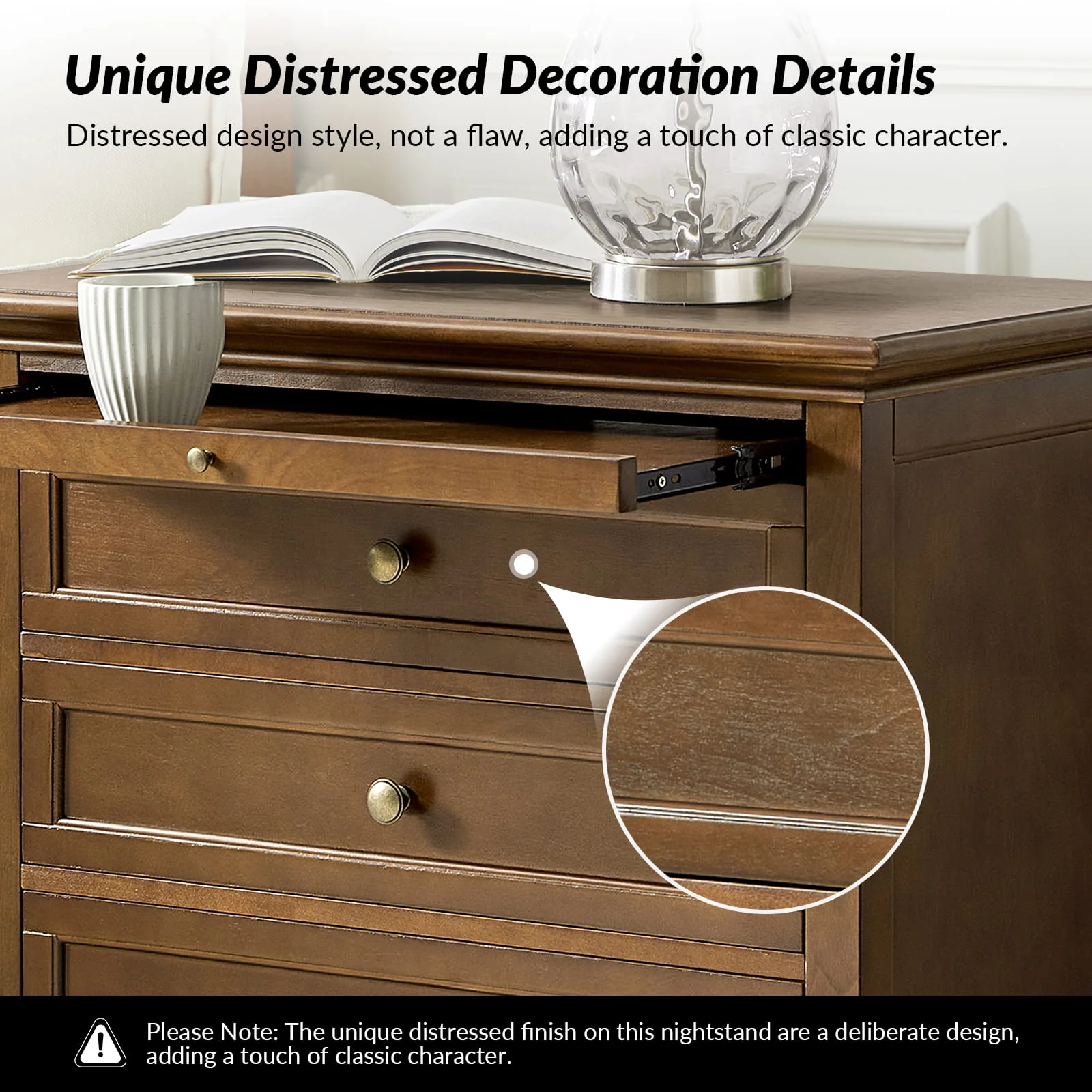 Galatea 3 - Drawer End Table with Built-In Outlets(Optional Types) - Image 59