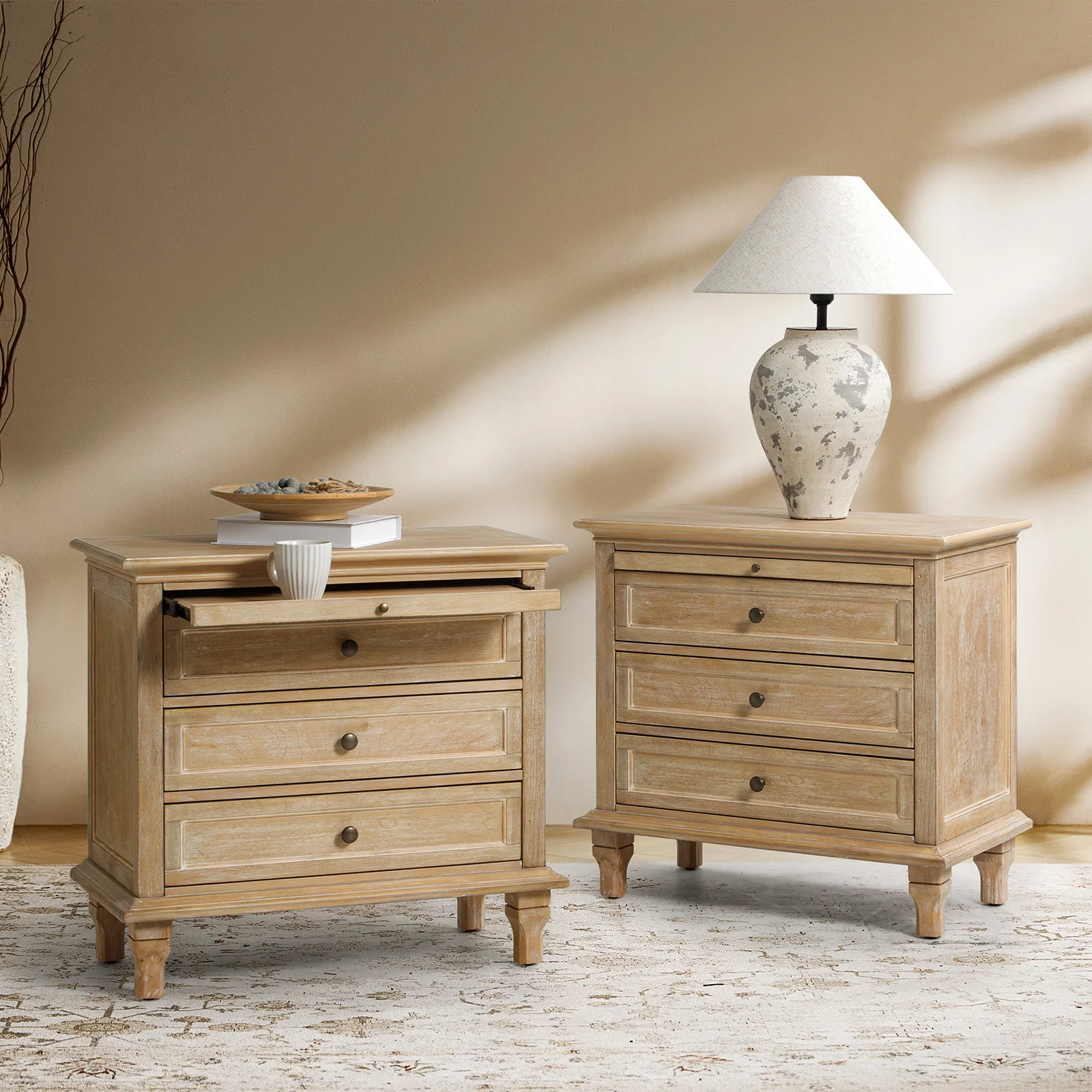 Galatea 3 - Drawer End Table with Built-In Outlets(Optional Types) - Image 72