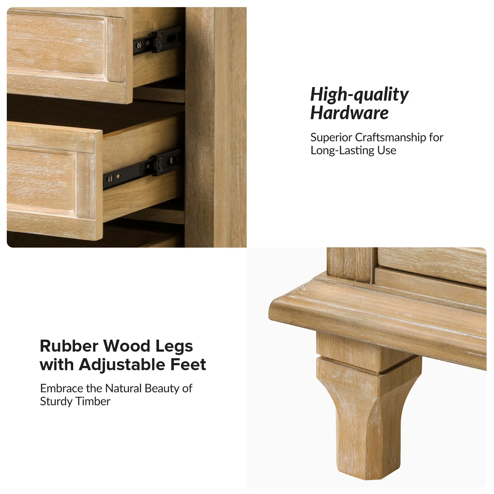 Galatea 3 - Drawer End Table with Built-In Outlets(Optional Types) - Image 76