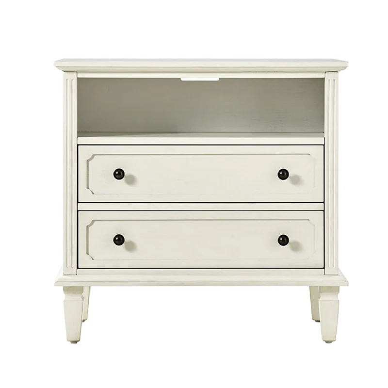 Galatea 2 - Drawer Solid Wood End Table Chest(Optional Types) - Image 16