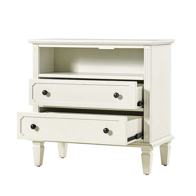 Galatea 2 - Drawer Solid Wood End Table Chest(Optional Types) - Image 17