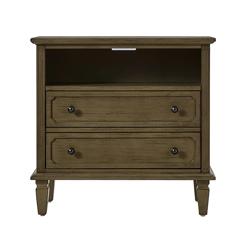 Galatea 2 - Drawer Solid Wood End Table Chest(Optional Types) - Image 23