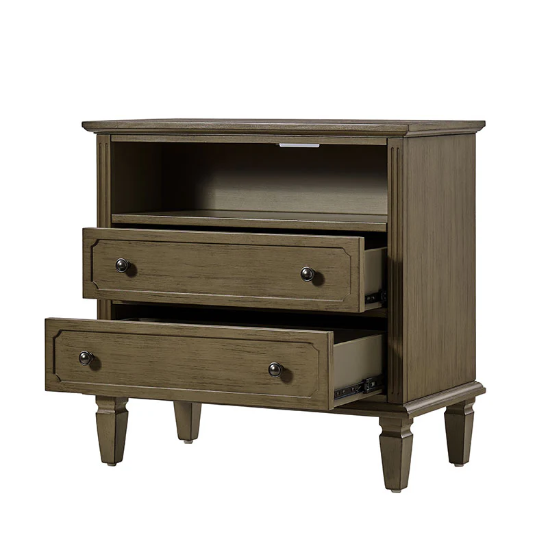 Galatea 2 - Drawer Solid Wood End Table Chest(Optional Types) - Image 25