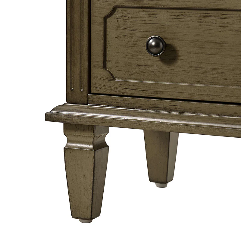 Galatea 2 - Drawer Solid Wood End Table Chest(Optional Types) - Image 28