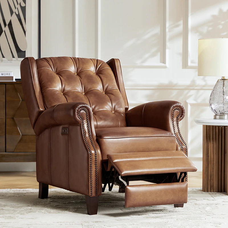 Ruben Buttery Leather Power Recliner - Image 2