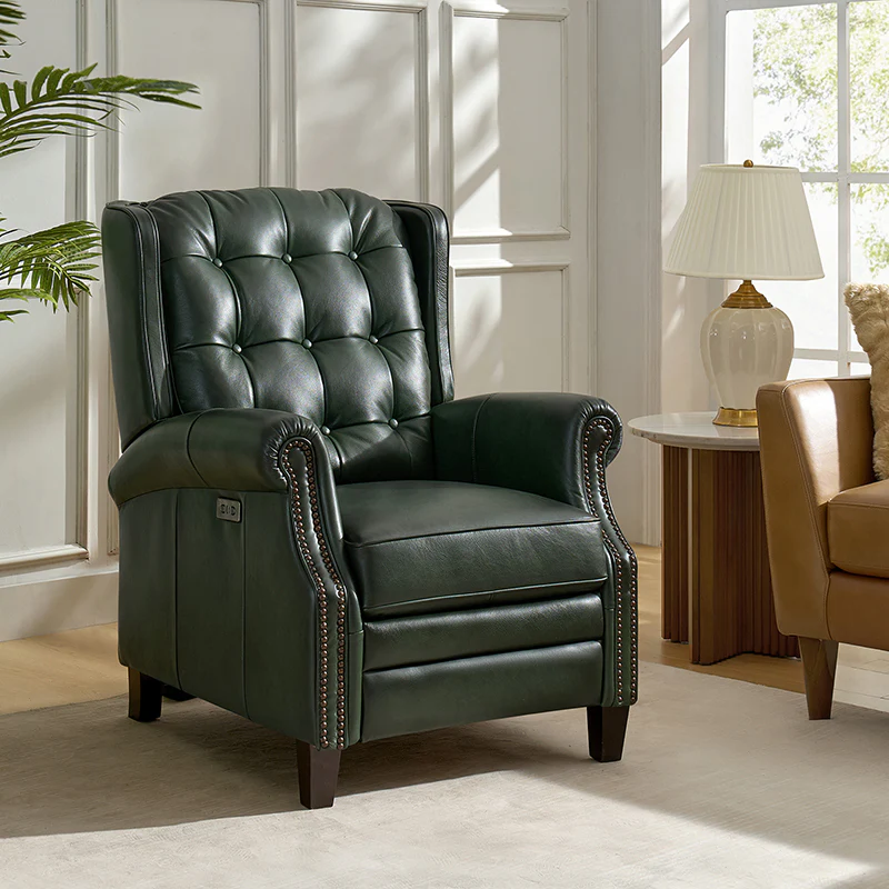 Ruben Buttery Leather Power Recliner - Image 33
