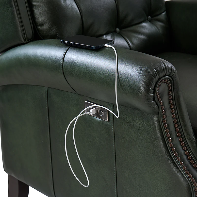Ruben Buttery Leather Power Recliner - Image 40