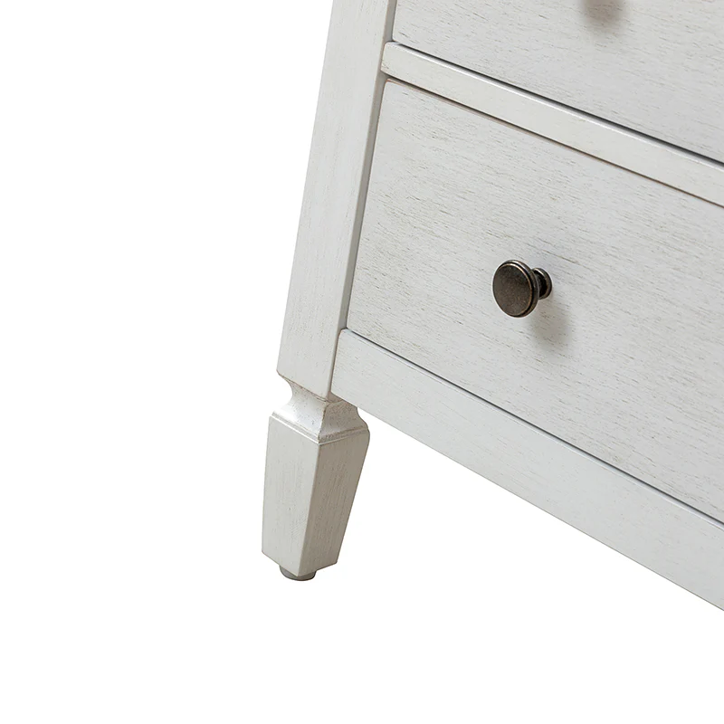 Grace 2 - Drawer End Table Chest with Built-in Outlets - Image 14