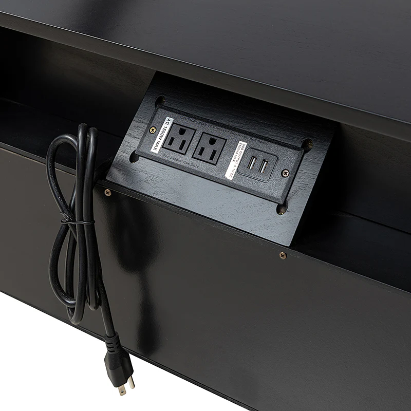 Grace 2 - Drawer End Table Chest with Built-in Outlets - Image 19