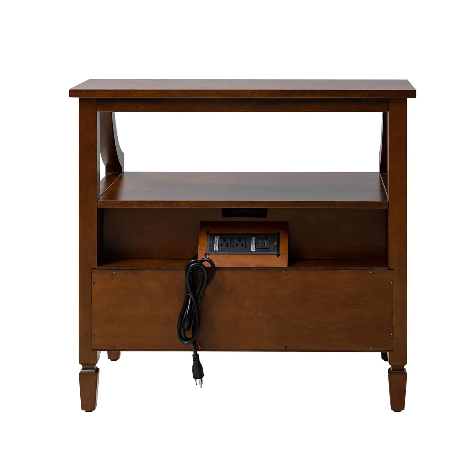 Grace 2 - Drawer End Table Chest with Built-in Outlets - Image 26