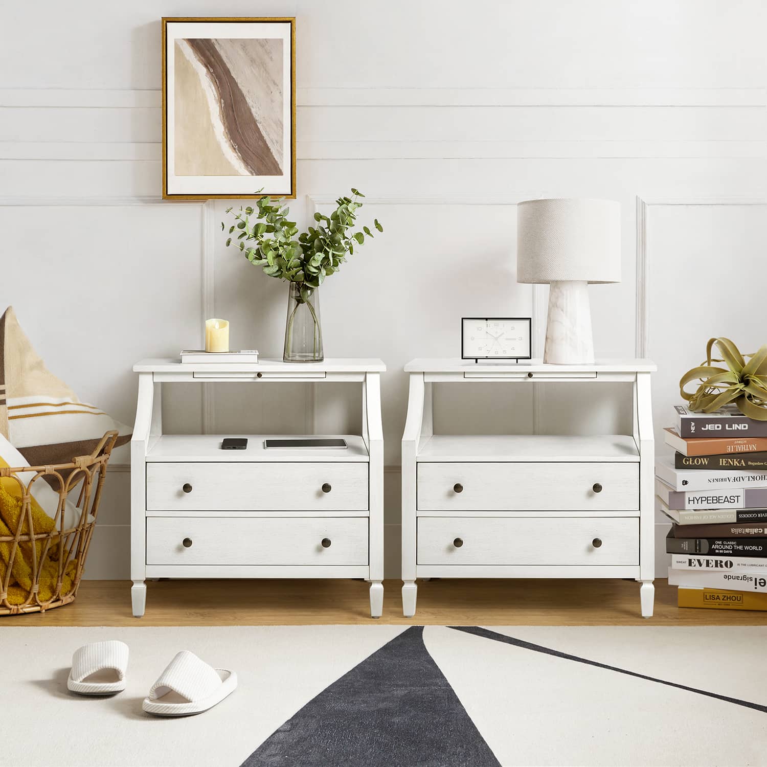 Grace 2 - Drawer End Table Chest with Built-in Outlets - Image 31