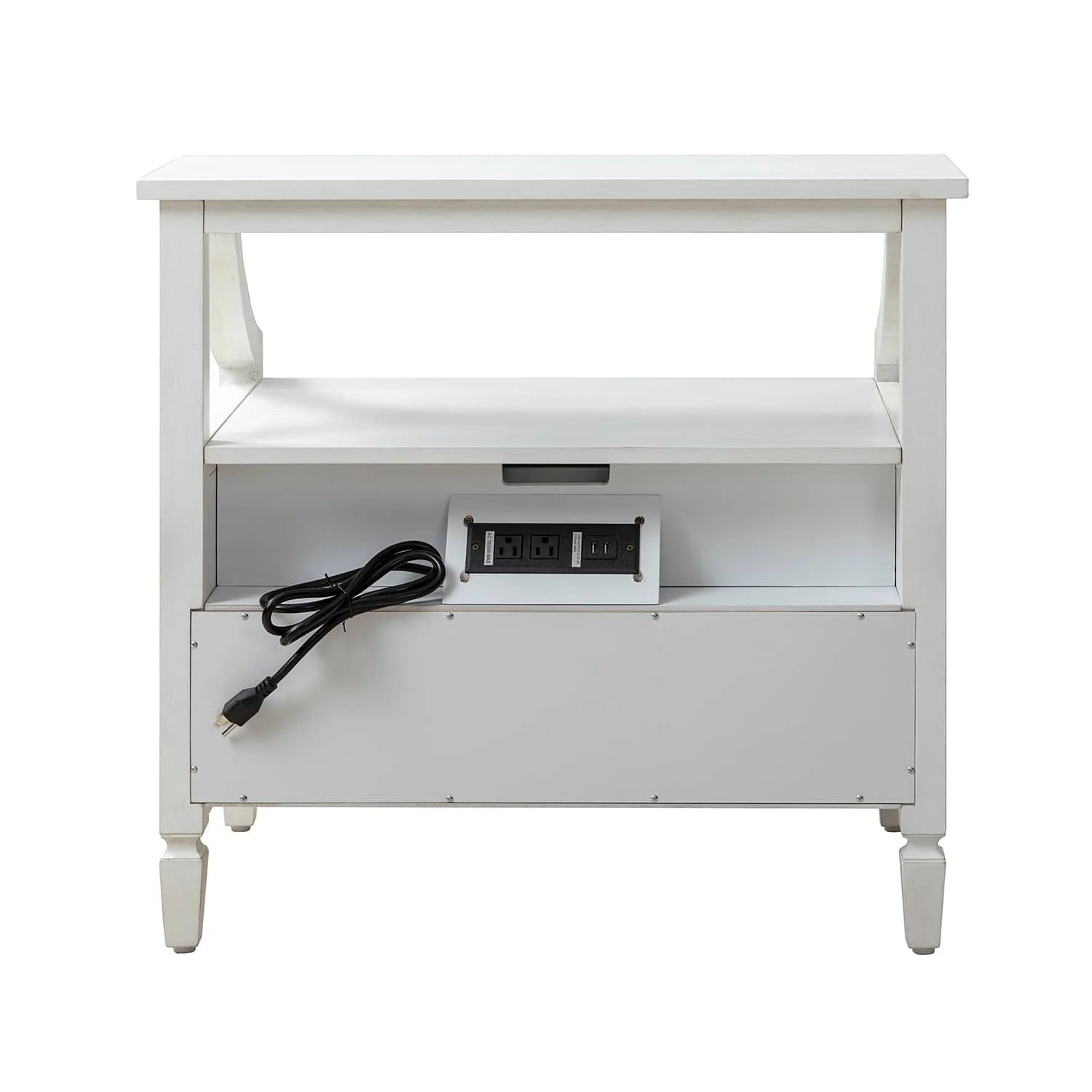 Grace 2 - Drawer End Table Chest with Built-in Outlets - Image 34