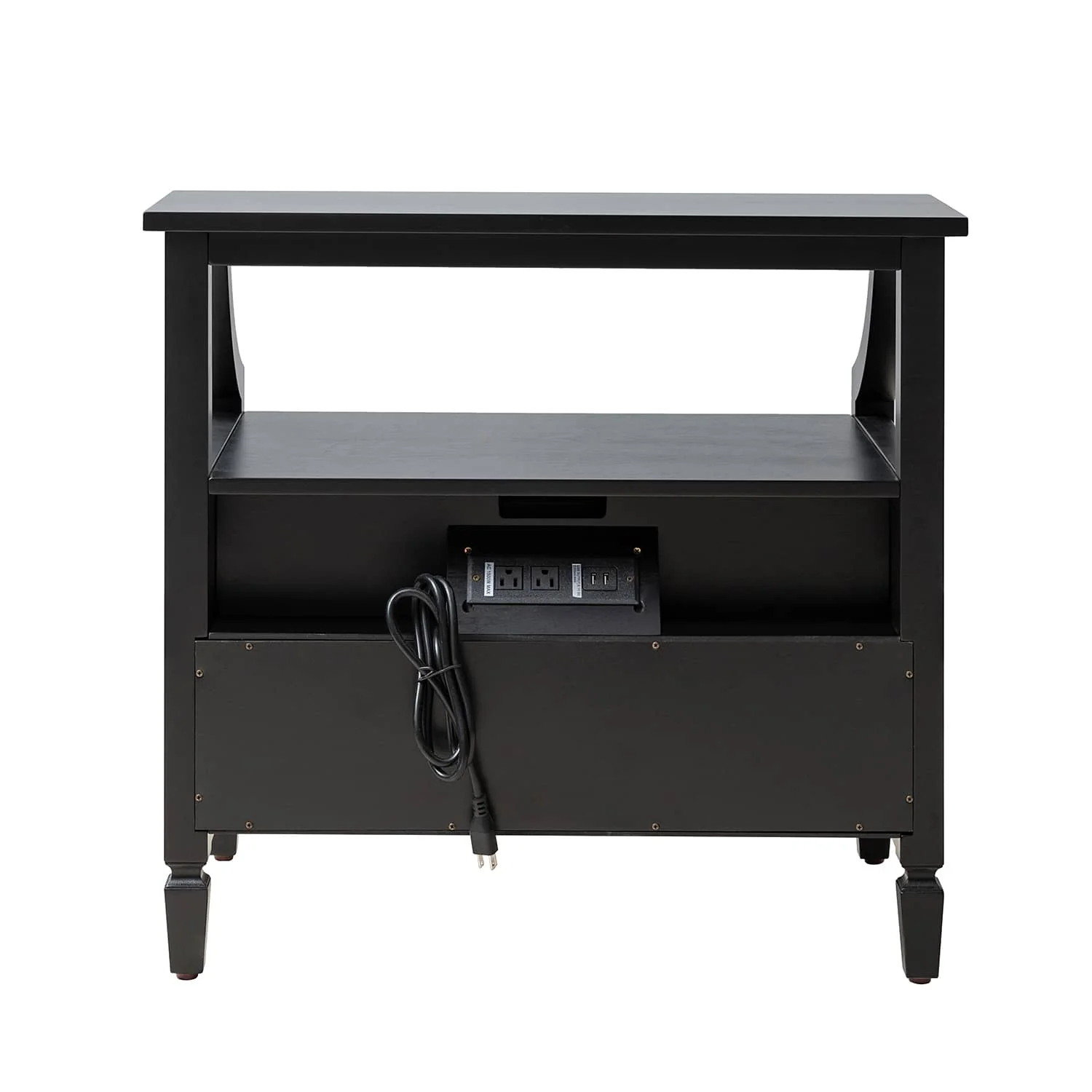 Grace 2 - Drawer End Table Chest with Built-in Outlets - Image 42