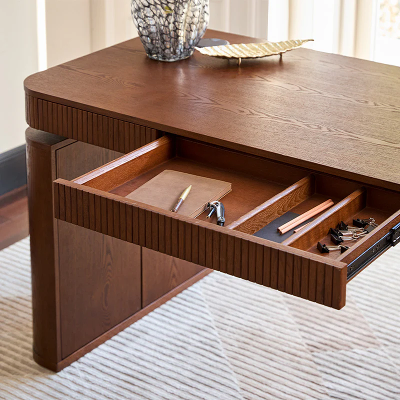 Baggio Modern Electric Adjustable Standing Desk with Cable Management - Image 36