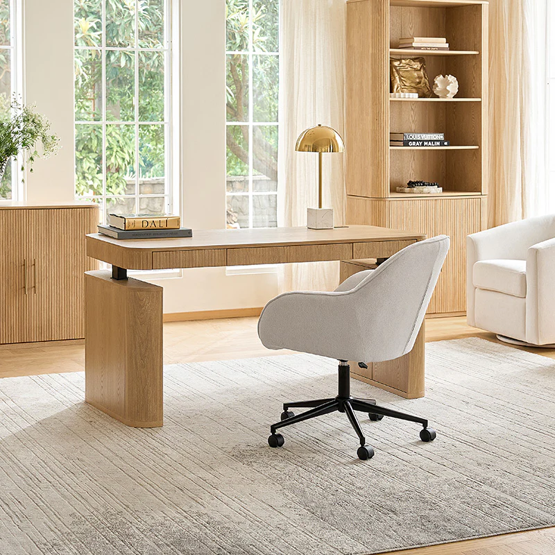 Baggio Modern Electric Adjustable Standing Desk with Cable Management - Image 40