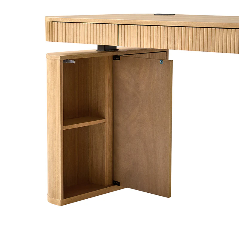 Baggio Modern Electric Adjustable Standing Desk with Cable Management - Image 47