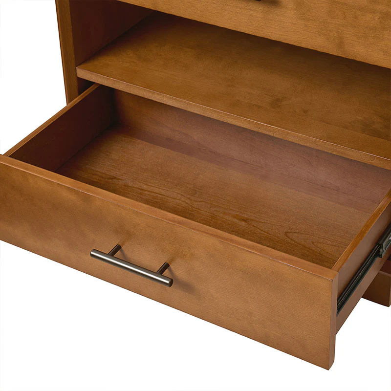 Yoel Hidden Drawer Nightstand with Built-in Outlets(Optional Types) - Image 7
