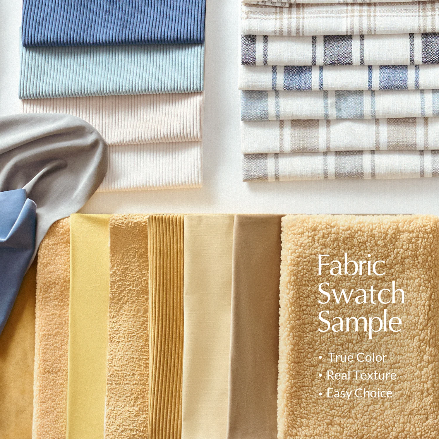 HULALA HOME Fabric Swatch Sample – Try Before You Buy